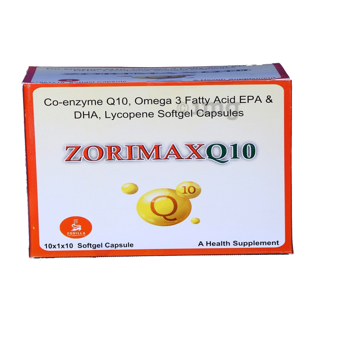 Zorimax Q10 Softgel Capsule