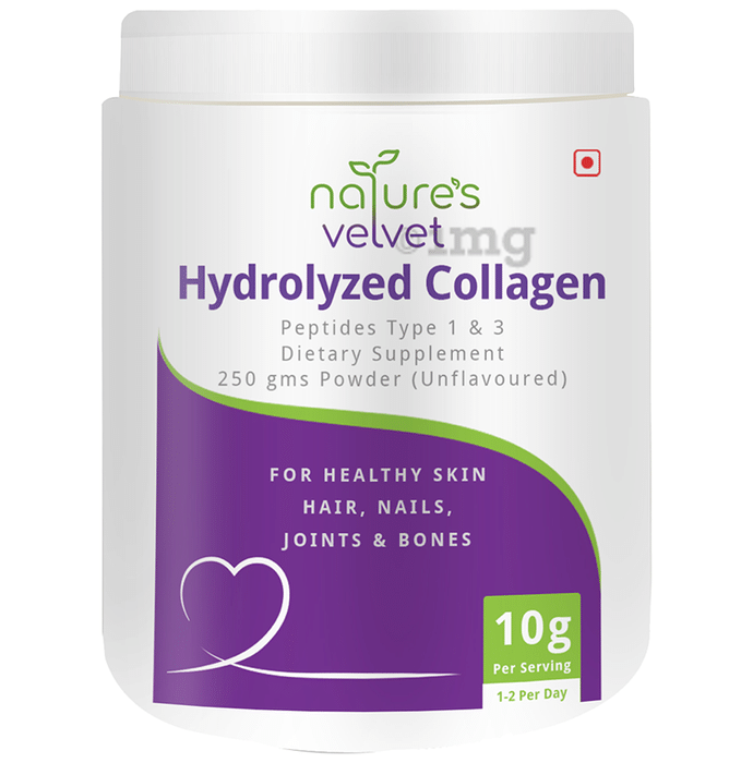 Nature's Velvet Hydrolyzed Collagen Powder Unflavoured