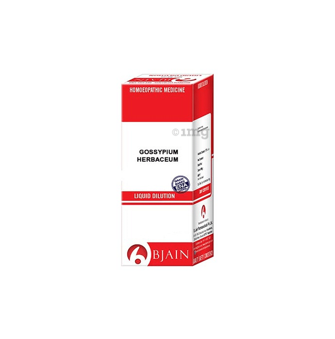 Bjain Gossypium Herbaceum Dilution 6X