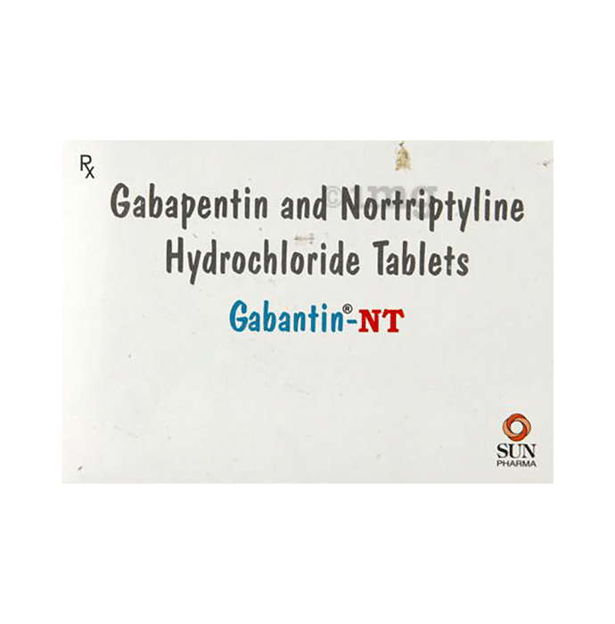 Gabantin Nt Tablet View Uses Side Effects Price And Substitutes 1mg