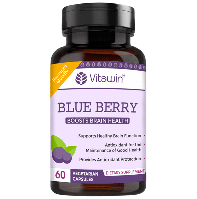 Vitawin Blue Berry Vegetarian Capsule