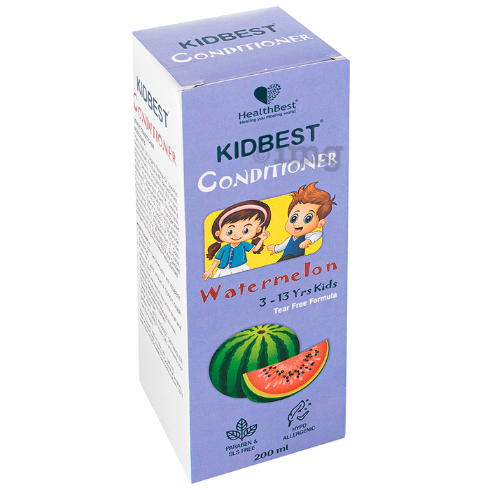 HealthBest Kidbest Conditioner for 3 to 13 yrs Kids Watermelon