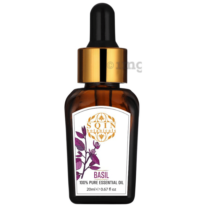 Sqin Botanicals 100% Pure Essential Oil Basil
