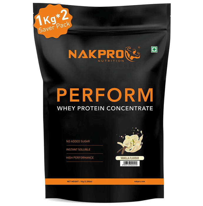 Nakpro Nutrition Perform Whey Protein Concentrate Vanilla