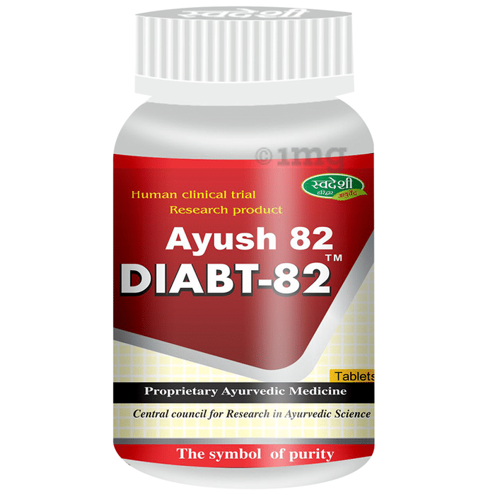 Swadeshi Diabt-82 Tablet | Helps Manage Blood Sugar Levels