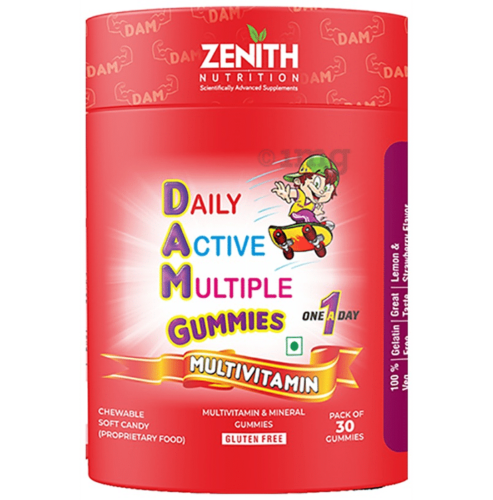 Zenith Nutrition Daily Active Multiple Gummies Gummy