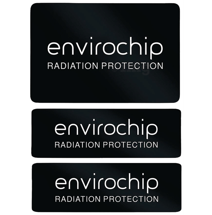 Envirochip Black Clinically Tested Radiation Protection Chip for Laptop