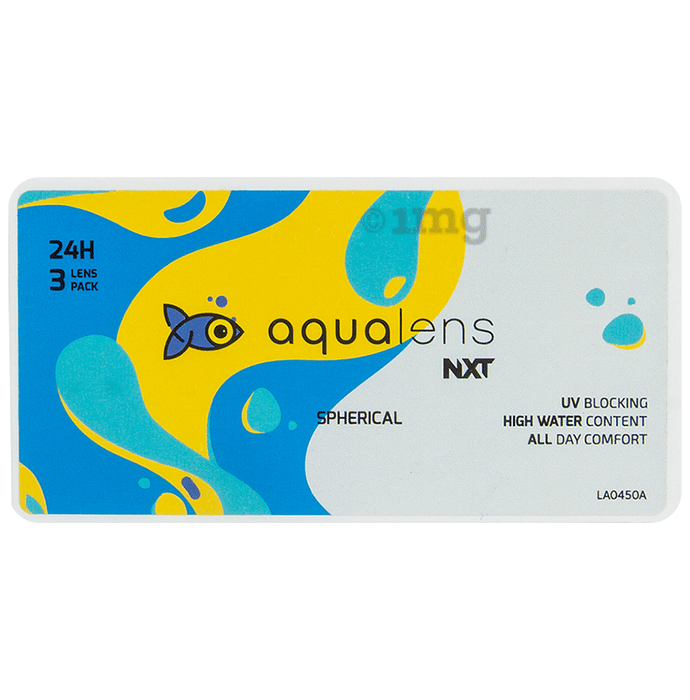 Aqualens 24H NXT Contact Lens with High Water Content & UV Protection