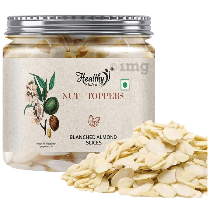 Healthy Feast Nut-Toppers Almond Slices Blanched