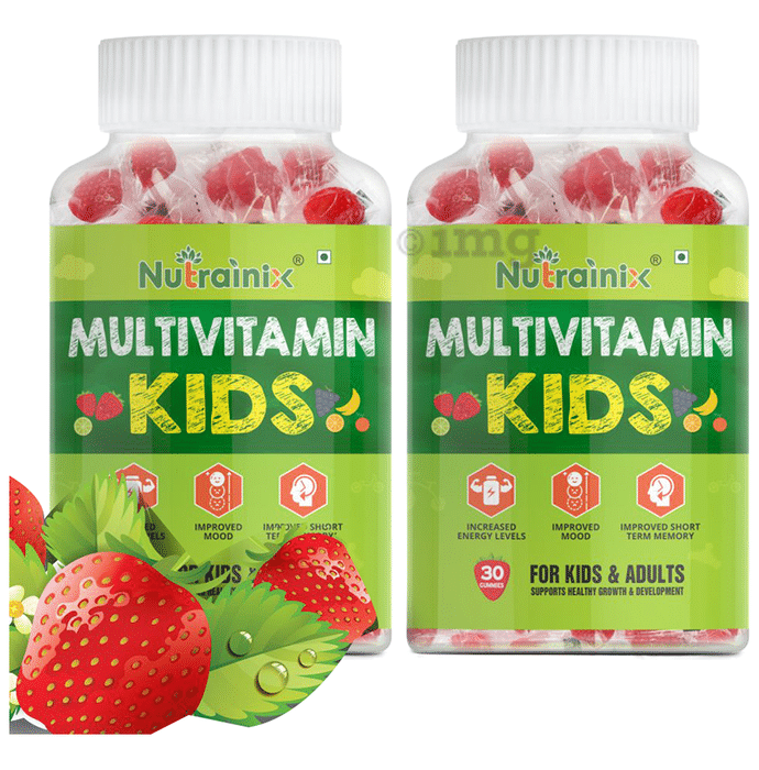 Nutrainix Multivitamin Kids for Kids & Adults Gummy (30 Each)