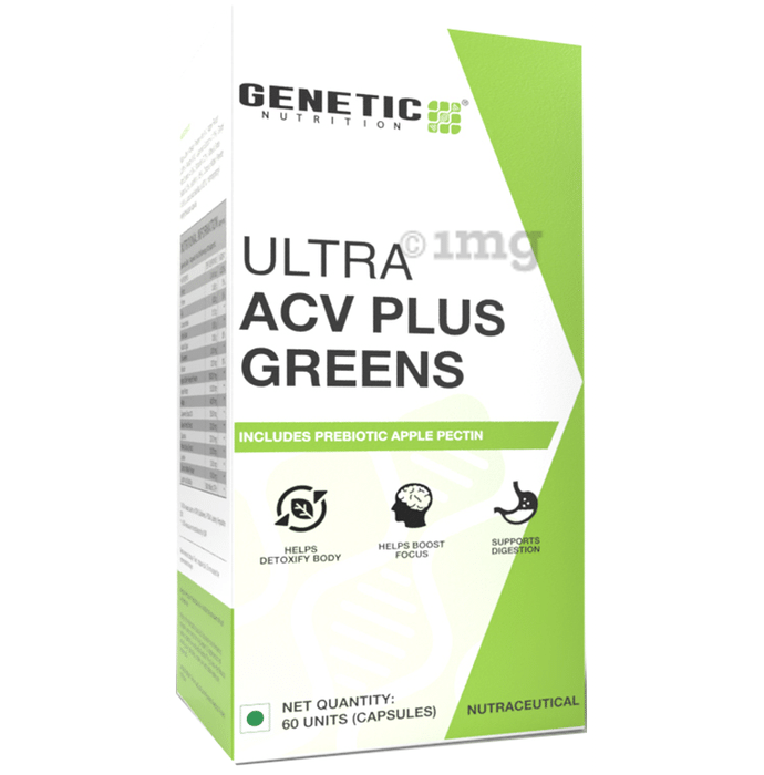 Genetic Nutrition Ultra ACV Plus Greens Capsule