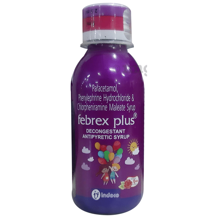 Febrex Plus Syrup Delicious Rose