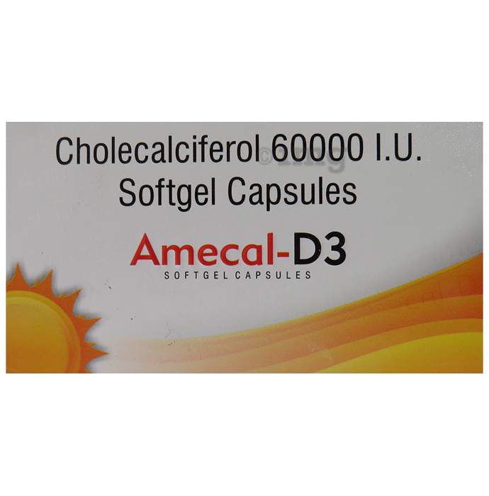 Amecal-D3 Softgel Capsule