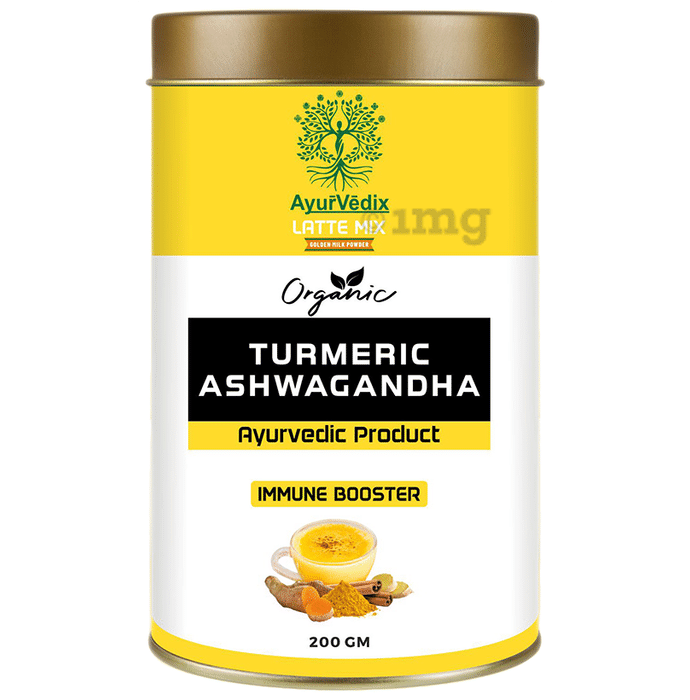 AyurVedix Organic Turmeric Ashwagandha Powder