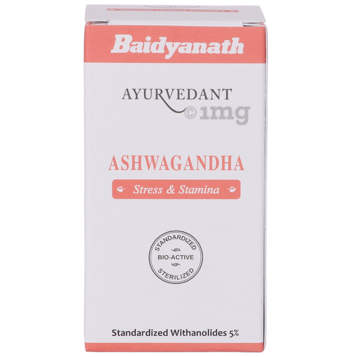 Baidyanath (Jhansi) Ayuvedant Ashwagandha Tablet