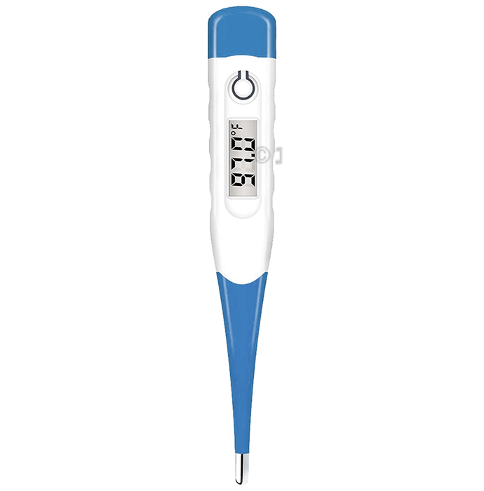 MCP Flexible Tip Waterproof Digital Thermometer Blue