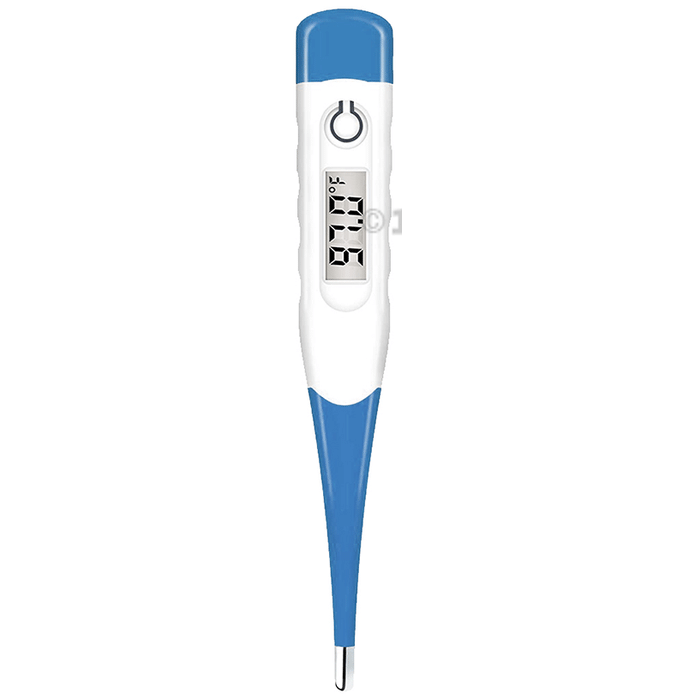 MCP Flexible Tip Waterproof Digital Thermometer Blue