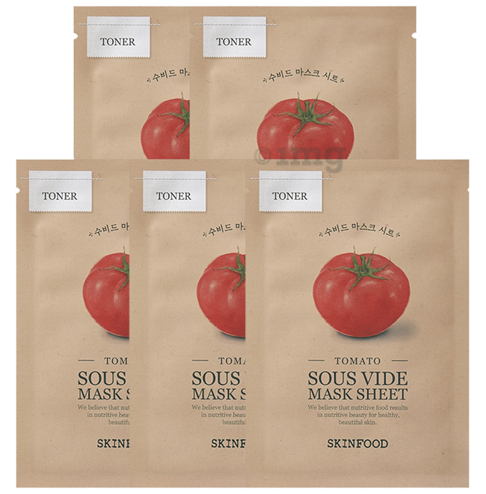 Skinfood Tomato Sous Vide Mask Sheet (18gm Each)