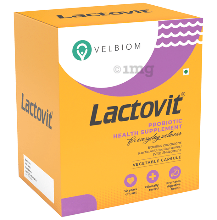 Velbiom Lactovit Probiotic Health Supplement Vegetable