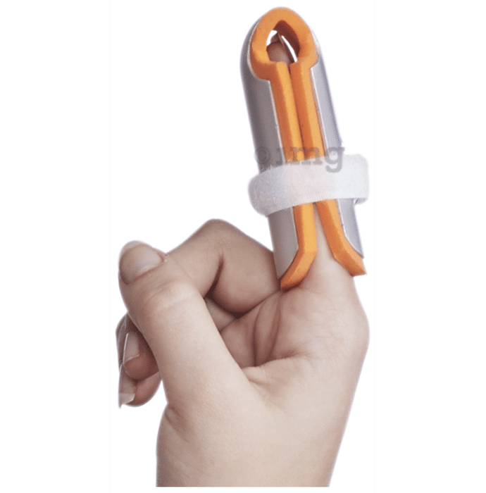 Vissco Cot Finger Splint 0623 Universal Orange