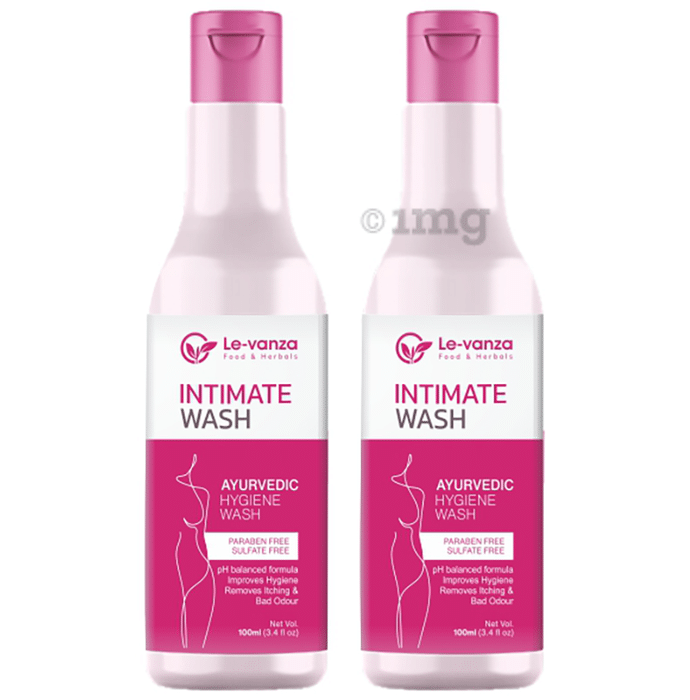 Le-vanza Food and Herbals Intimate Wash (100ml Each)