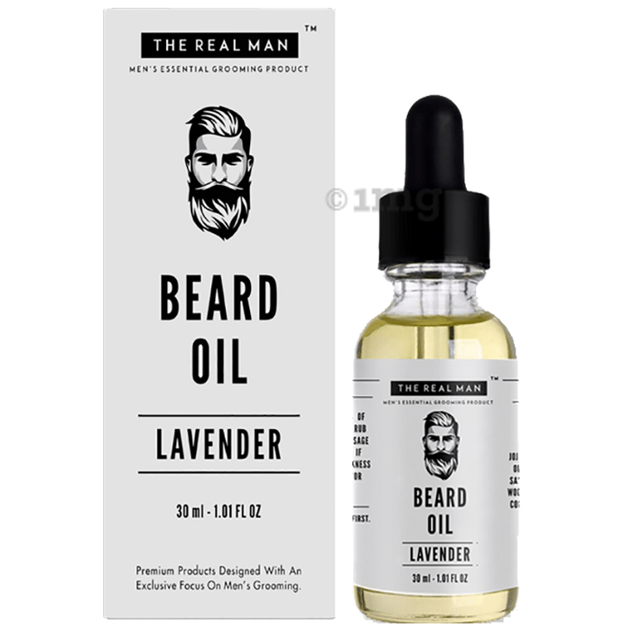 The Real Man Beard Oil Lavender