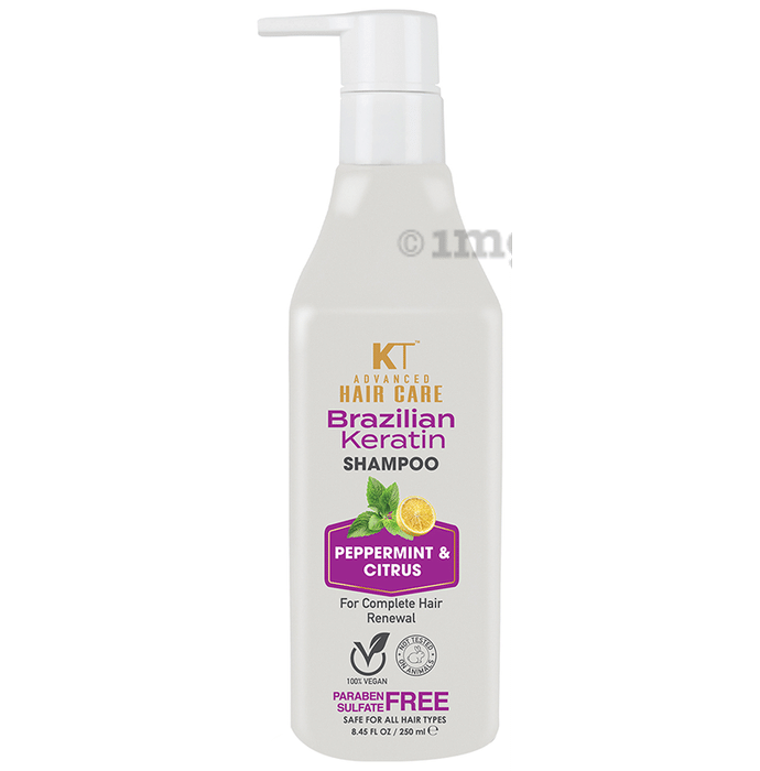 KT Advanced Hair Care Brazilian Keratin Shampoo