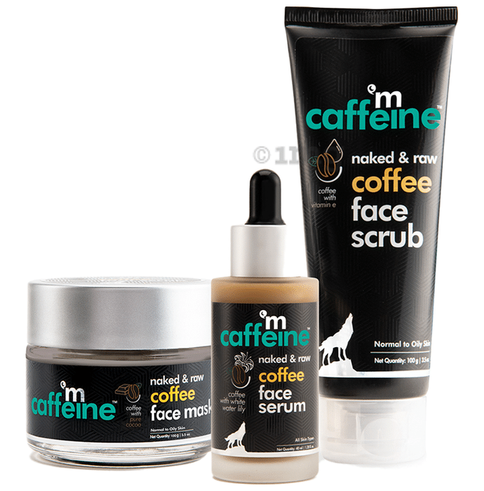 mCaffeine De-Tan Face Polishing Kit