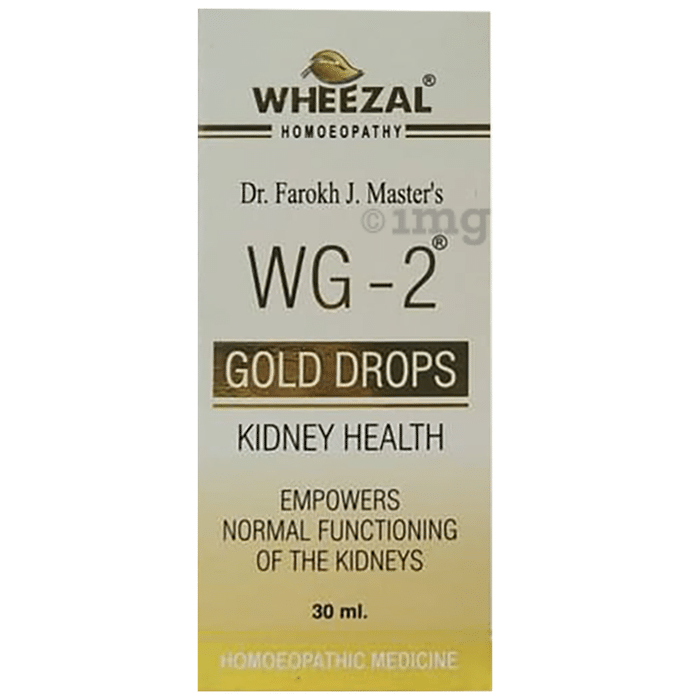 Wheezal WG2 Kidney Health Gold Drop