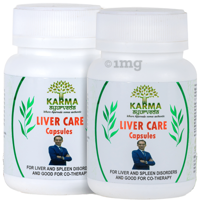 Karma Ayurveda Liver Care Capsule (60 Each)