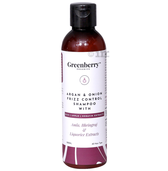 Greenberry Organics Argan & Onion Frizz Control Shampoo