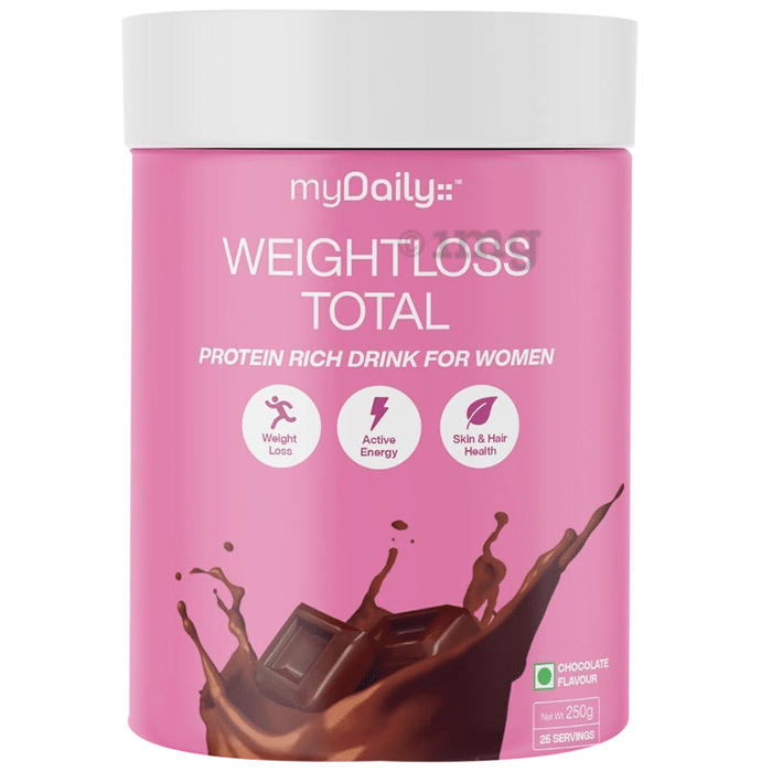 myDaily Weight Loss Total Protein Rich Drink for Women (250gm Each) Chocolate