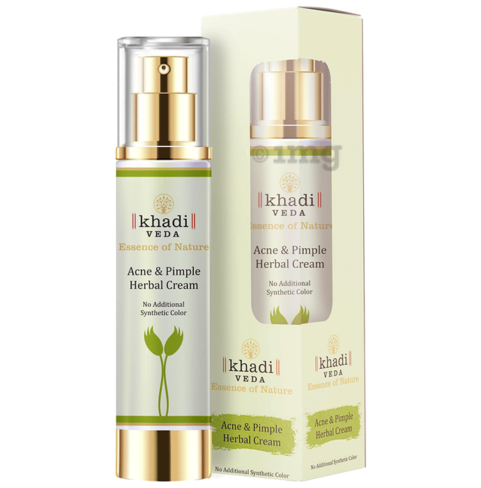 Khadi Veda Acne & Pimple Herbal Cream