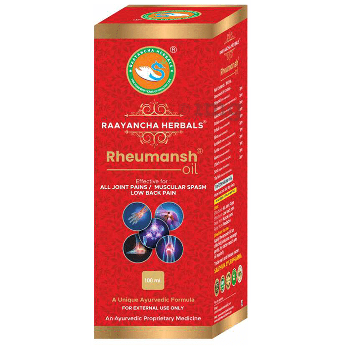 Raayancha Herbals Rheumansh Oil for Pain Relief