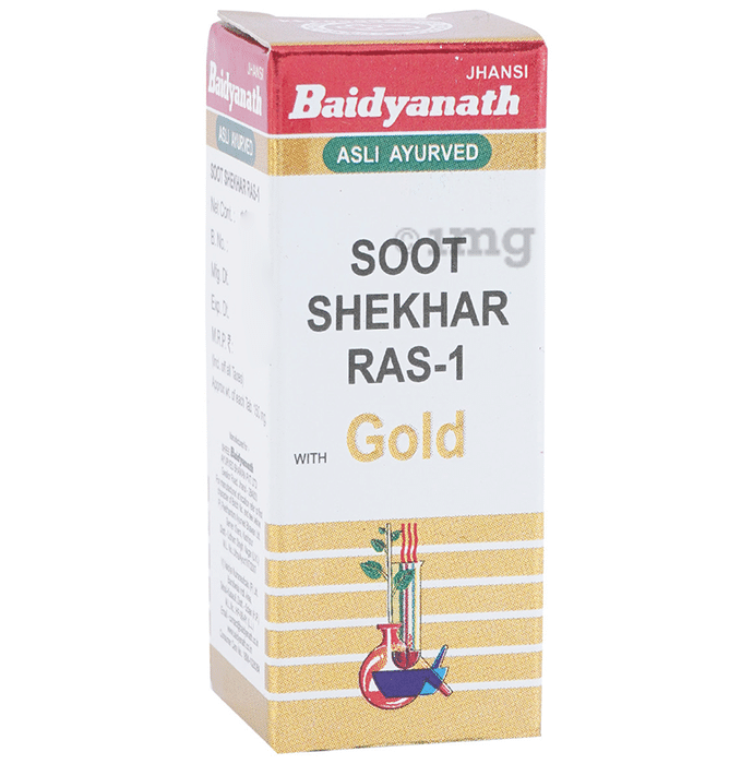 Baidyanath (Jhansi) Soot Shekhar Ras 1 with Gold