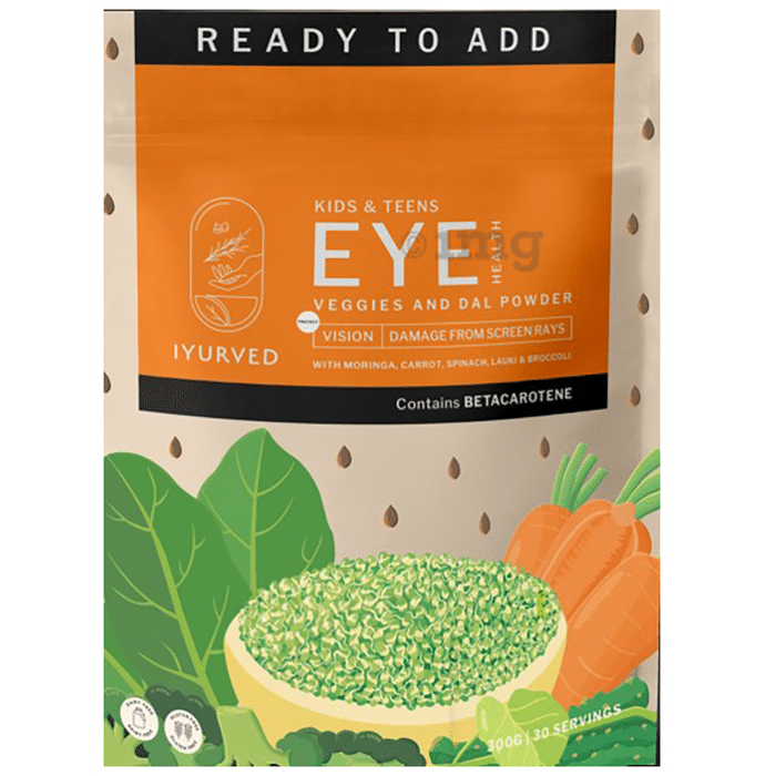 Iyurved Kids & Teens Eye Health Veggies & Dal Powder