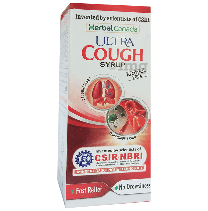 Herbal Canada Ultra Cough Syrup Alcohol Free