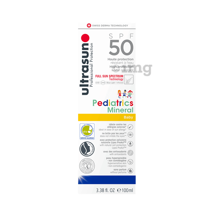 Ultrasun Pediatrics Mineral Sunscreen for Baby & Kids SPF 50 Buy