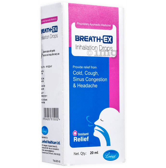Leeford Breath-EX Inhalational Drops