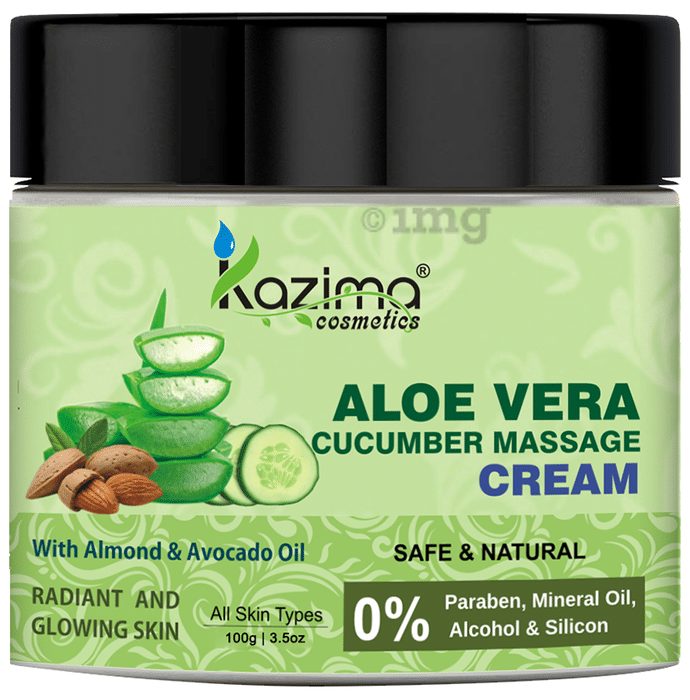 Kazima Cosmetics Aloe Vera Cucumber Massage Cream