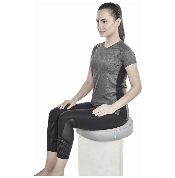 Vissco 01118 Round Ring Pillow for Bed Sores Universal Grey Buy box of