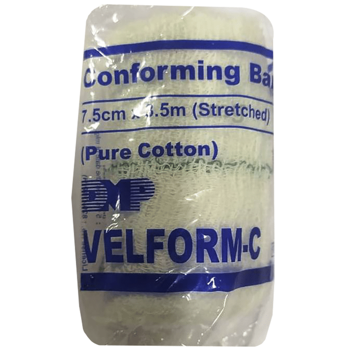 Datt Velform-C Pure Cotton Bandage 7.5cm x 3.6m