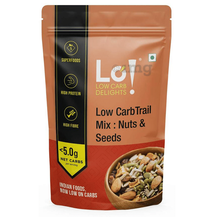 Lo! Foods Low Carb Trail Mix: Nuts & Seeds Chatpata Masala