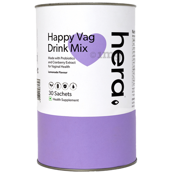 Hera Happy Vag Drink Mix Sachet (7.5gm Each) Lemonade