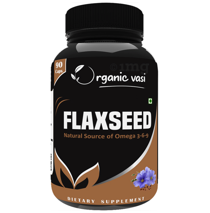 Organic Vasi Flaxseed Capsule