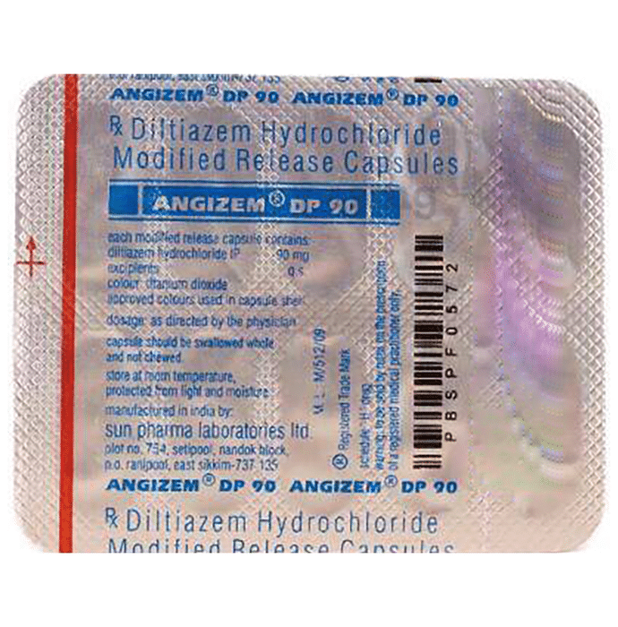 Angizem DP 90 Capsule MR