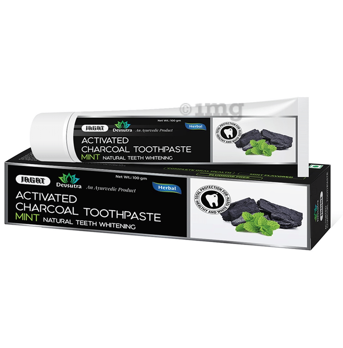 Jagat Devsutra Activated Charcoal Toothpaste (100gm Each)