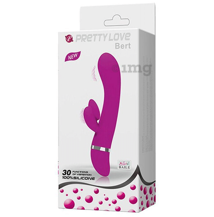 Pretty Love Bert 30 Functions of Vibration 100% Silicone