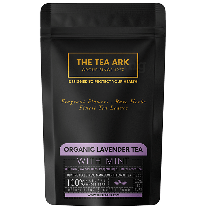 The Tea Ark Organic Lavender with Mint Green Tea