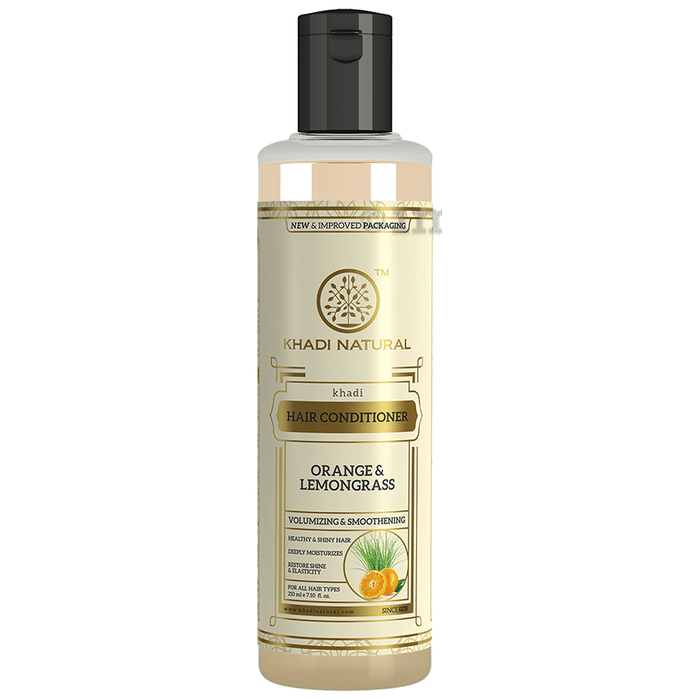 Khadi Naturals Herbal Orange & Lemongrass Hair Conditioner
